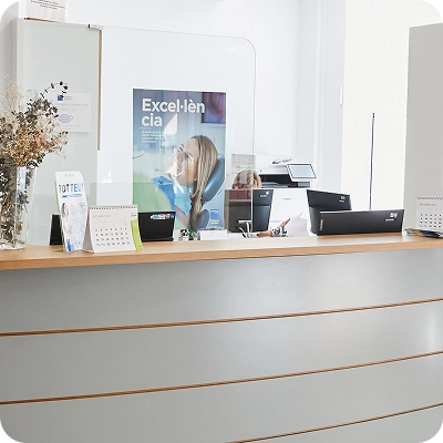 Imagen de la rececepción de Dígest Sanitas Milenium Dental